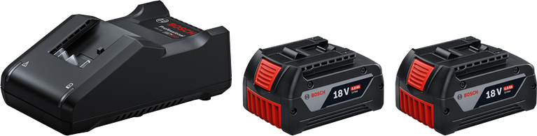 Starter kit :GAL 18V-40 + 2x GBA 18V 4.